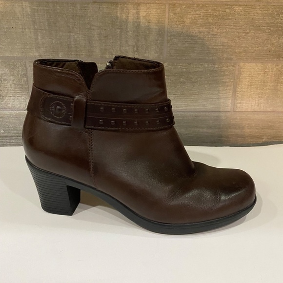 Clarks Ankle Boot- Sz‎ 7-Brown - Picture 7 of 9